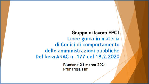 gruppo di lavoro rpct 2021